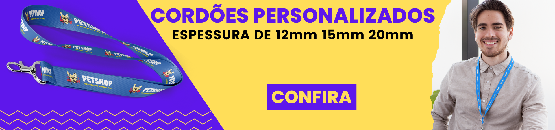 Cordões Personalizados para sua empresa ou evento