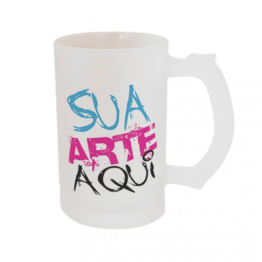 Caneca De Chopp Personalizada Vidro - Arte Personalizada